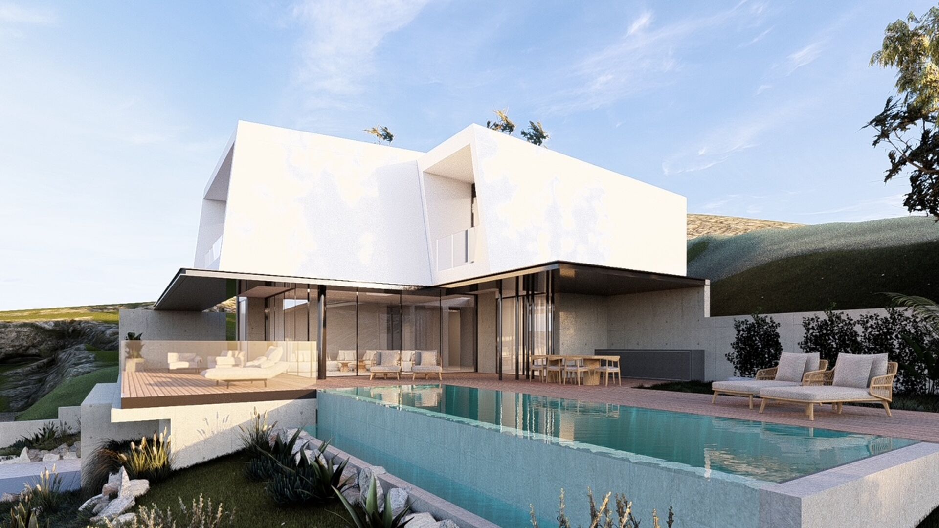 Konia Heights панорамный вид комплекса